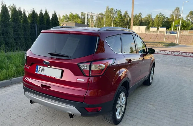 Ford Kuga cena 83700 przebieg: 33600, rok produkcji 2018 z Nowe Skalmierzyce małe 211